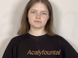 Acalyfountal