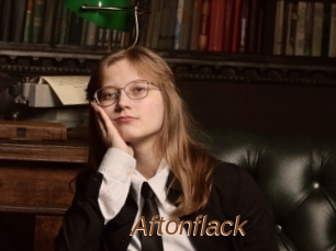 Aftonflack