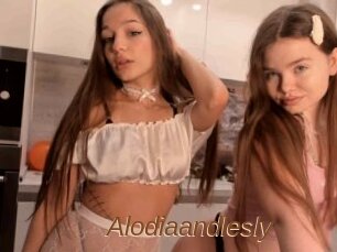Alodiaandlesly