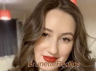 BrunetteRedlips