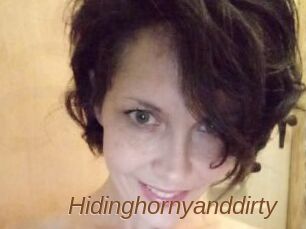 Hidinghornyanddirty