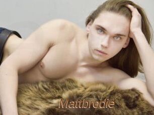 Mattbrodie