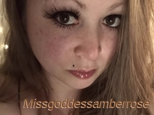 Missgoddessamberrose
